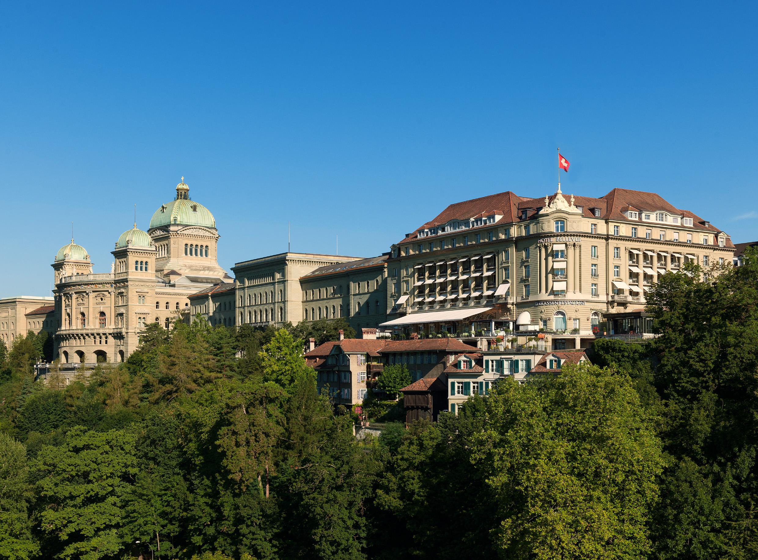 Hotel Bellevue Palace Bern Dış mekan fotoğraf