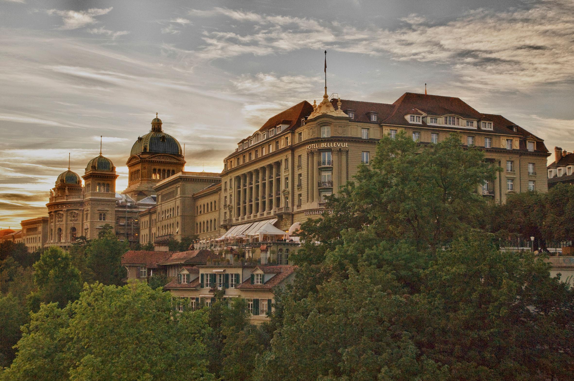Hotel Bellevue Palace Bern Dış mekan fotoğraf